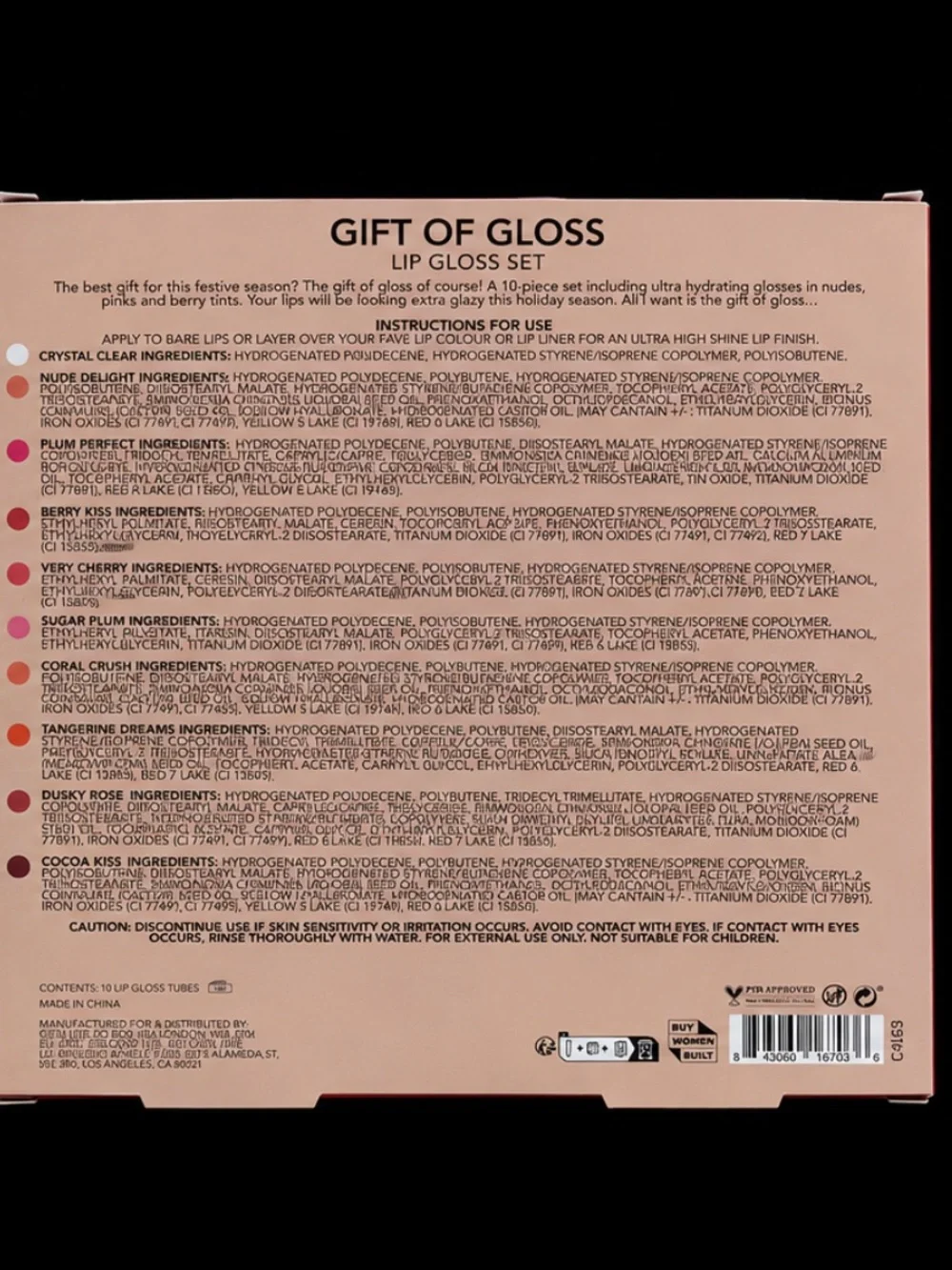 Gift Of Gloss buildable night
